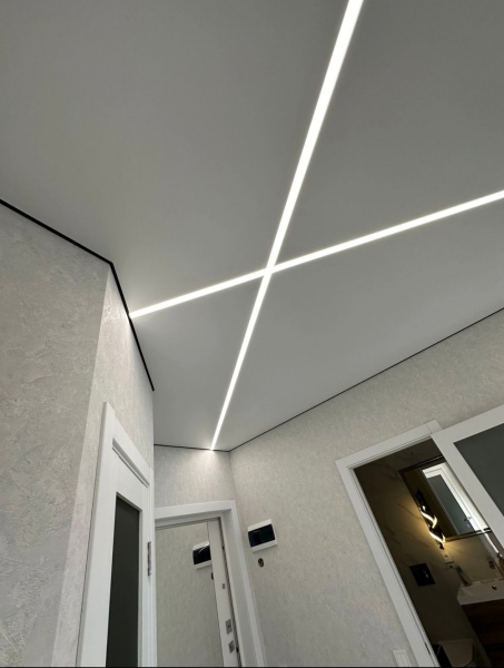 Стоимость потолка с подсветкой 6 м²