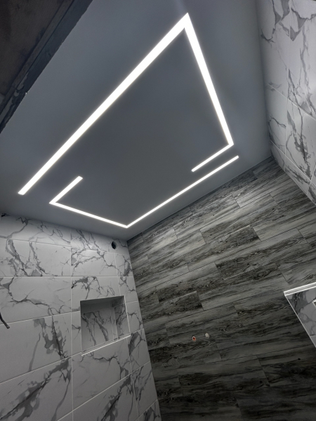 Стоимость потолка с подсветкой 6 м²