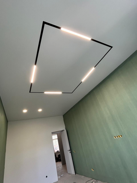 Стоимость потолка с подсветкой 6 м²